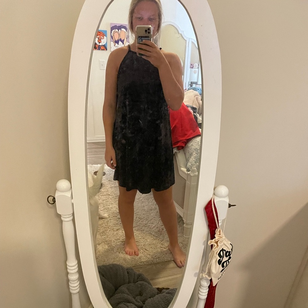 Eggplant dress